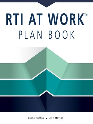 cover image of RTI at Work Plan Book